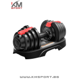 Регулируем дъмбел от 1.5 кг до 12.5 кг